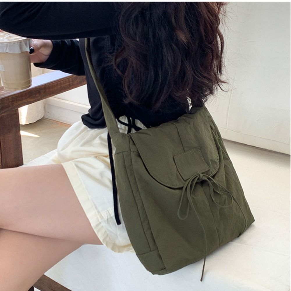 Korean Style Flap Nylon Bow Cr - Interior Design Style review and price