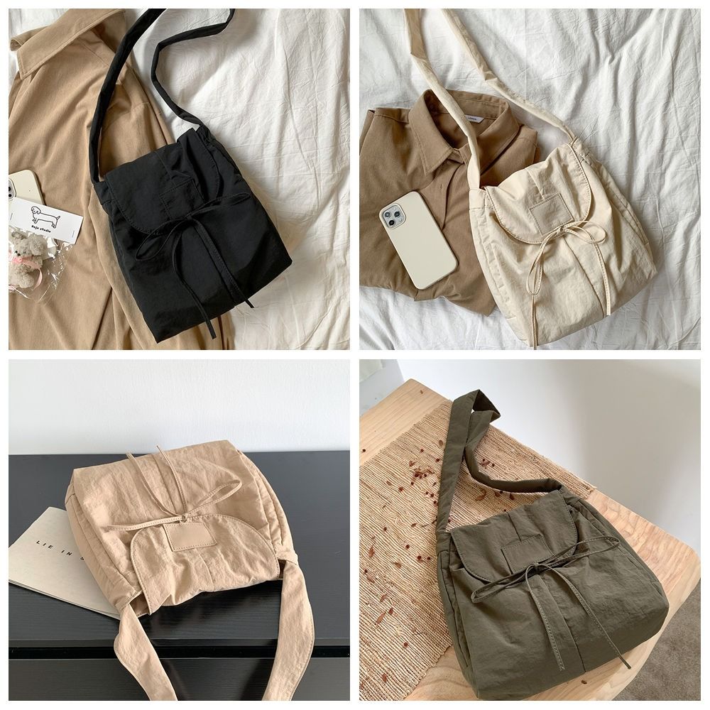 Korean Style Flap Nylon Bow Cr - Interior Design Style review and price