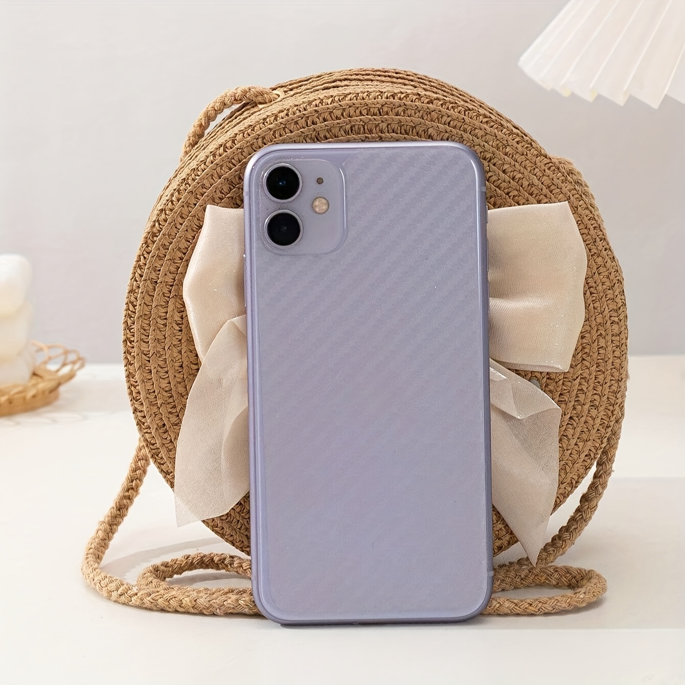 Elegant Round Straw Crossbody  - Interior Design Style review and price