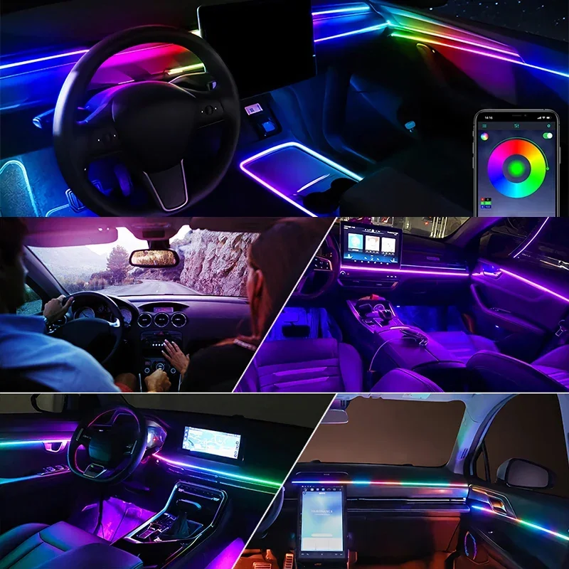 6 in 1 Exclusive Car LED Inter - Interior Design Visualizer review and price