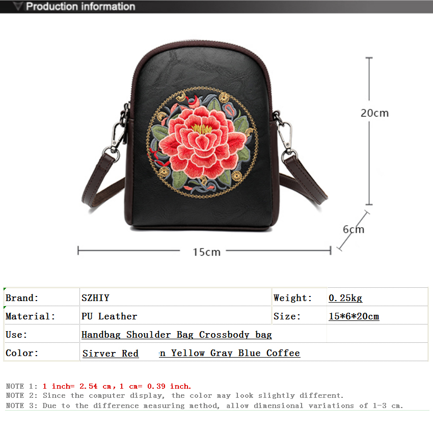Retro Phone Pocket Women Shoul - Interior Design Style review and price