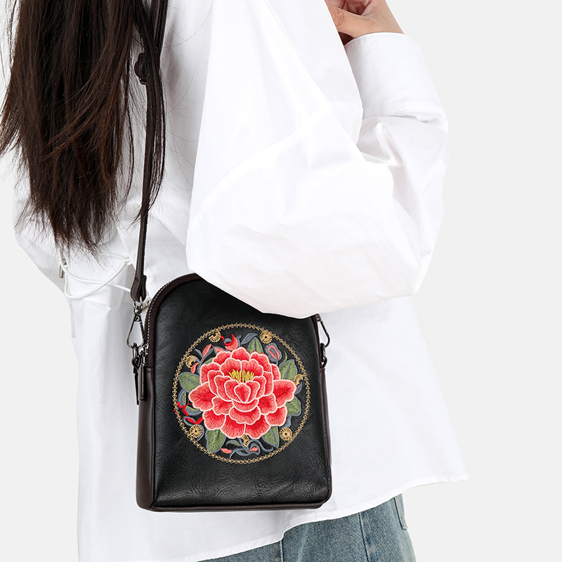 Retro Phone Pocket Women Shoul - Interior Design Style review and price